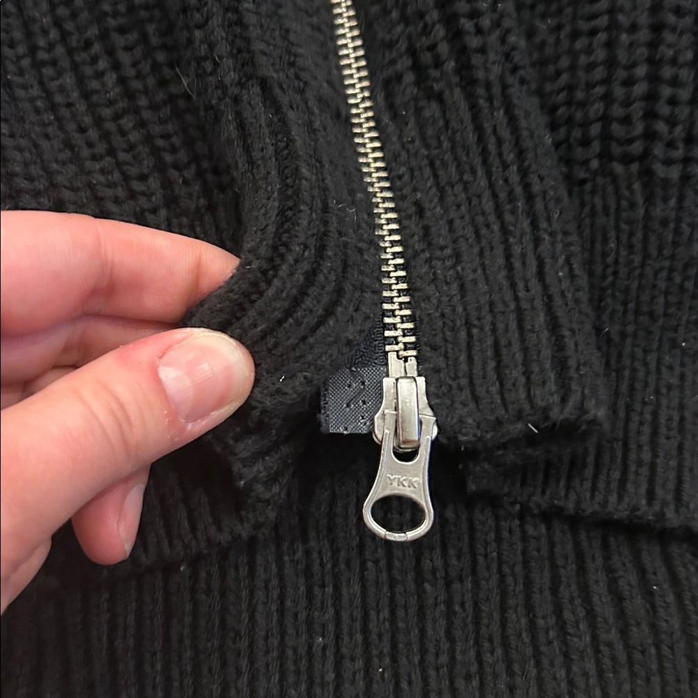 Everlane The Full Zip Sweater in Everyday Cotton - Picture 3 of 6